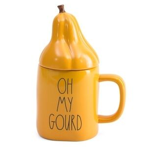 𝅺RAE DUNN • Oh My Gourd Mug with Topper